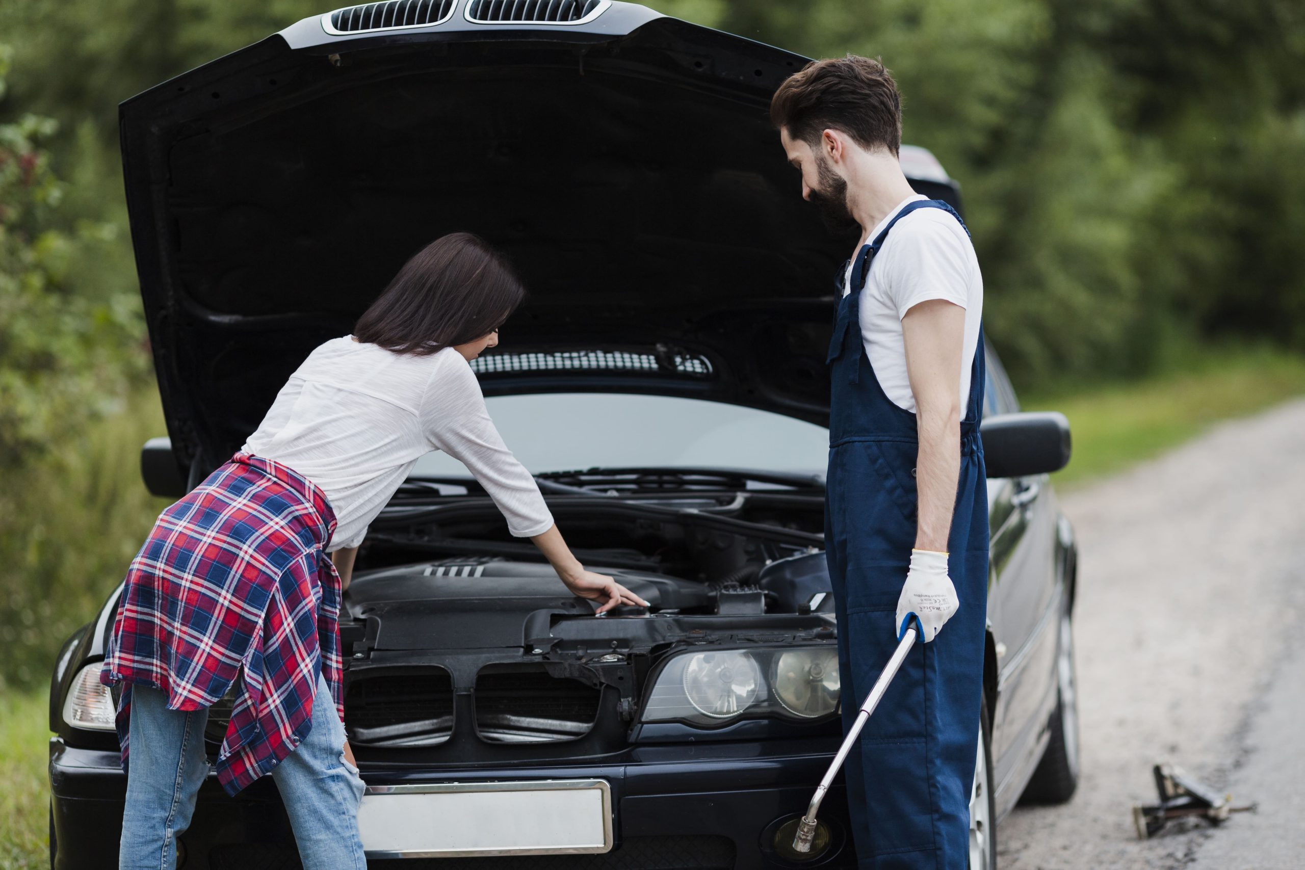 kondisi saluran radiator berkerak akibat air biasa